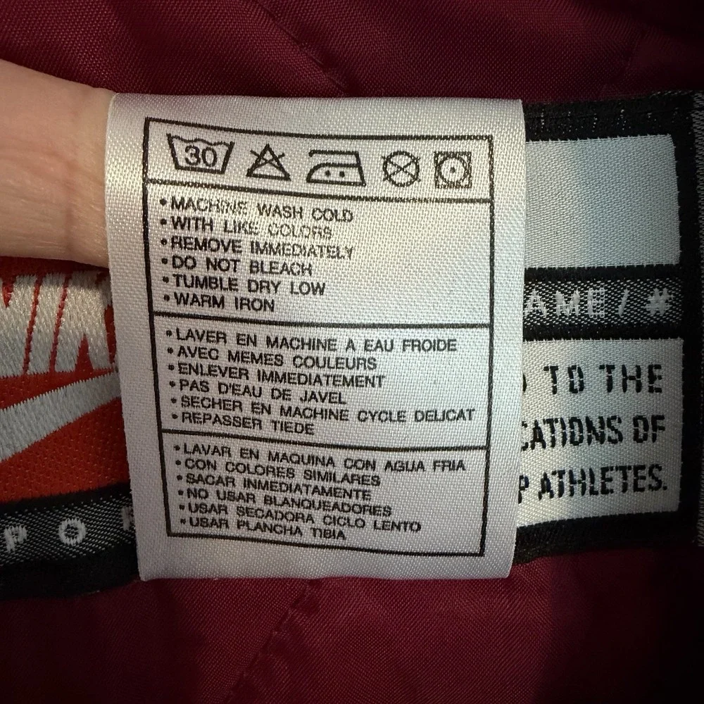 VINTAGE Nike Texas A&M Aggies Men's XXL Jacket Full Zip Quilted Football NCAA